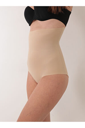 Ten Lazer Kesim Yüksek Bel Külot Korse