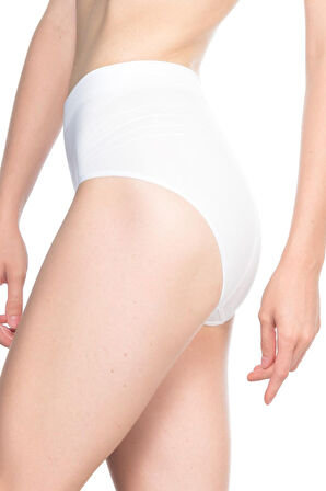 Beyaz Mı Emay 7025  Düşük Bel Slip Korse