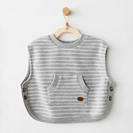 Casual Yelek Grey
