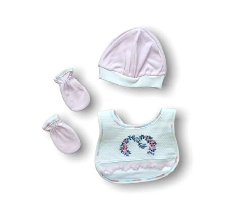 Anadolunun Kalbi Nakışlı  5li Zıbın Takımı Hastane Çıkışı Pembe