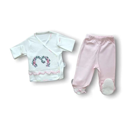 Anadolunun Kalbi Nakışlı  5li Zıbın Takımı Hastane Çıkışı Pembe