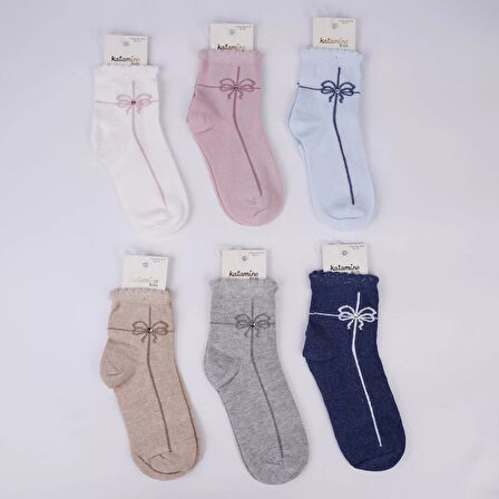 Kumru Kız Soket Çorap K22224 Asorti