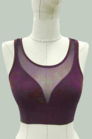 Bordo Mı Emay 4028 Seamless Tül Toparlayıcı Büstiyer