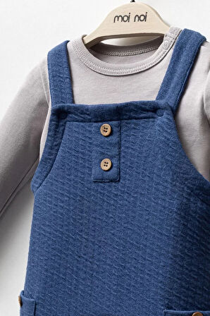 Moi Noi Salopet Mnb1252 Navy Blue