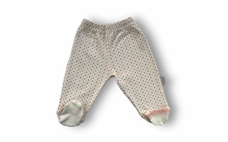 3-6 6-9 9-12 Ay Kraliçe Kuğu Nakışlı Bandajlı Uzun Kollu Sweatli 3lü Kız Bebek Takımı Ekru