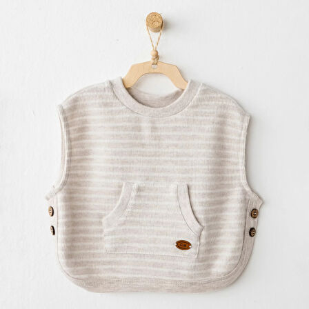 Casual Yelek Beige