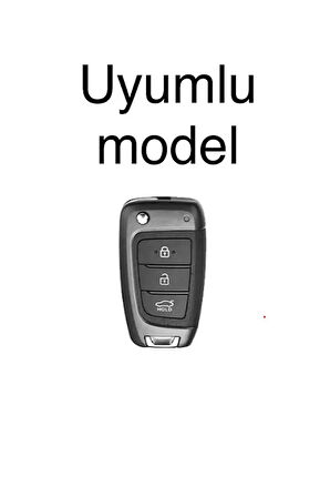 Hyundai Solaris 2 Elantra I30 I35 Tucson Kona Santa Fe Verna Silikon Anahtar Kılıfı 2.resime Bakınız