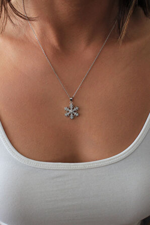 925 Ayar Kartanesi Gümüş Kolye (TGK0382)