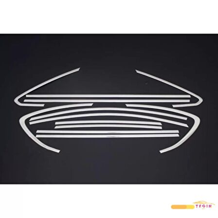 Astra J SD 2012-2016 Cam Çerçevesi 12 Parça Paslanmaz Çelik
