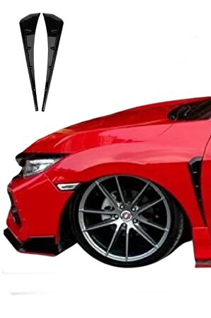 Audi A6 C5 1997-2004 Parlak Çamurluk Çıtası Vent Havalandırma