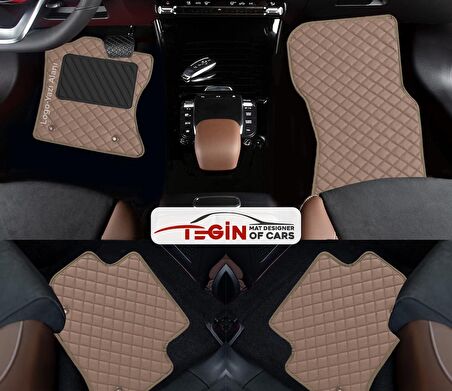 Volkwagen Passat B7 2011-2014 Prime Bej Deri Bej Kenar Paspas Paspas