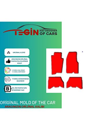 Jeep Grand Cherokee Zj 1993-1998 Prime Siyah Halı Bej Kenar Halı Paspas