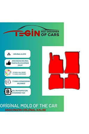 Mercedes S Serisi W222 2013 Ve S.Long  Siyah Halı Bej Kenar Halı Paspas