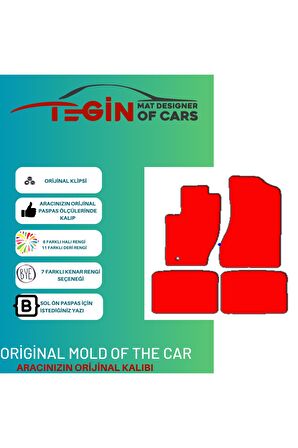 Jeep Grand Cherokee 2005-2011 Prime Siyah Halı Bej Kenar Halı Paspas