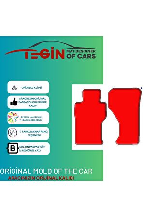 Mazda Mx-5 Nd 2015 Ve Sonrası Prime Siyah Halı Bej Kenar Halı Paspas