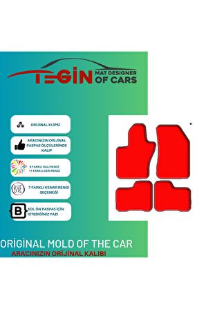 Jeep Compass 2017 Ve Sonrası Prime Siyah Halı Bej Kenar Halı Paspas