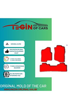 Cadillac Escalade 2006-2014 Prime Siyah Halı Bej Kenar Halı Paspas