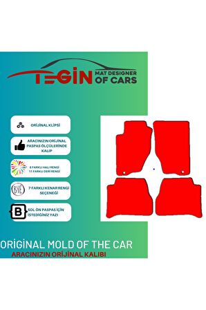 Kia Sorento 2002-2009 Prime Siyah Halı Bej Kenar Halı Paspas