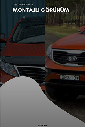 Dacıa Duster Kaput Koruma / Kaput Rüzgarlığı Koruyucu 2010-2013 Uyumlu