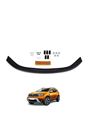Tegin Dacia Duster Uyumlu 2018 2019 2020 2021 Ön Kaput Koruyucu Rüzgarlığı