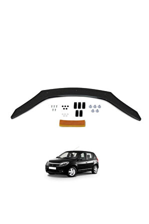 Dacia Sandero 2009 2010 2011 2012 Arası Ön Kaput Koruyucu Rüzgarlığı Uyumlu