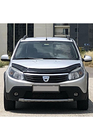 Dacia Sandero 2009 2010 2011 2012 Arası Ön Kaput Koruyucu Rüzgarlığı Uyumlu
