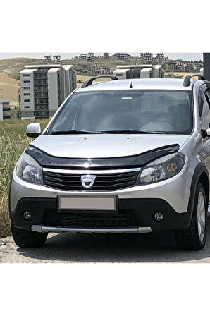 Dacia Sandero 2009 2010 2011 2012 Arası Ön Kaput Koruyucu Rüzgarlığı Uyumlu