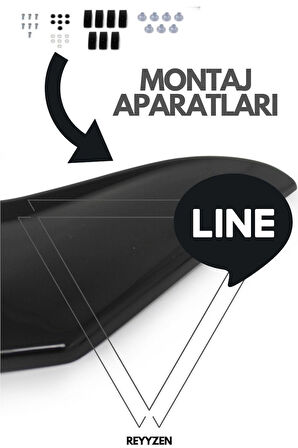 Mercedes Vıano Kaput Koruma / Kaput Rüzgarlığı Koruyucu 2004-2011