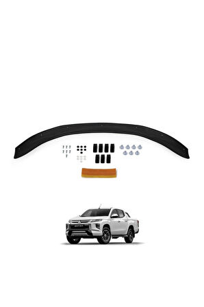 Mitsubishi L200 2019 - 2021 Arası Uyumlu Ön Kaput Koruyucu Rüzgarlığı