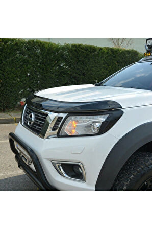 Nissan Navara 2016 - 2020 Arası Uyumlu Ön Kaput Koruyucu Rüzgarlık