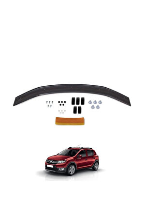 Tegin Dacia Sandero 2012 2013 2014 2015 2016 2017 2018 2019 2020 Ön Kaput Koruyucu Rüzgarlığı