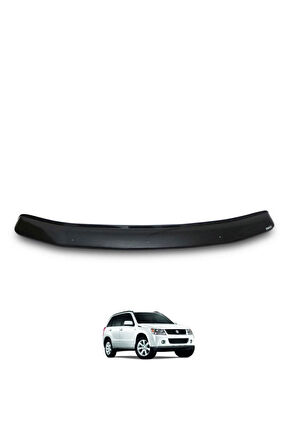 Suzuki Grand Vitera Ön Kaput Koruyucu Rüzgarlık 4mm Akrilik  Piano Black 2006-2012 Uyumlu