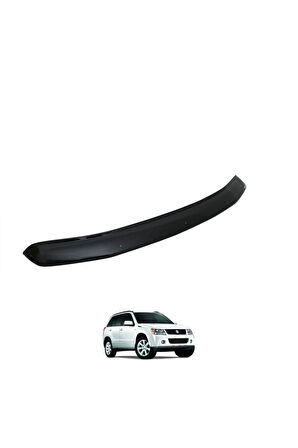 Suzuki Grand Vitera Ön Kaput Koruyucu Rüzgarlık 4mm Akrilik  Piano Black 2006-2012 Uyumlu