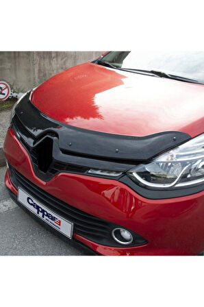 Renault Clio Uyumlu 4 Ön Kaput Koruma / Kaput Rüzgarlığı 2012 Ve Sonrası + Kaput Koruyucu