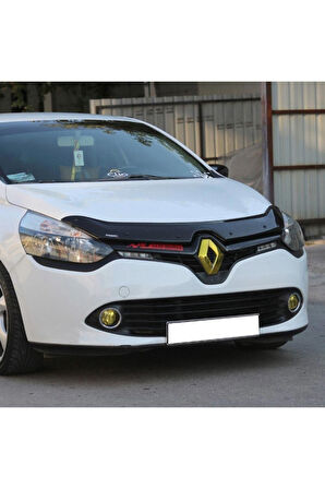 Renault Clio Uyumlu 4 Ön Kaput Koruma / Kaput Rüzgarlığı 2012 Ve Sonrası + Kaput Koruyucu