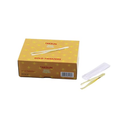 Taksun TW-30 Gold Metal Cımbız (Şeffaf PVC Kılıflı)