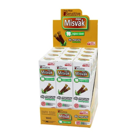 Fori Fresh White Sensitive MIS-01 Diş Macunu (Doğal Misvak Ağacı Özlü) 75ml/120gr