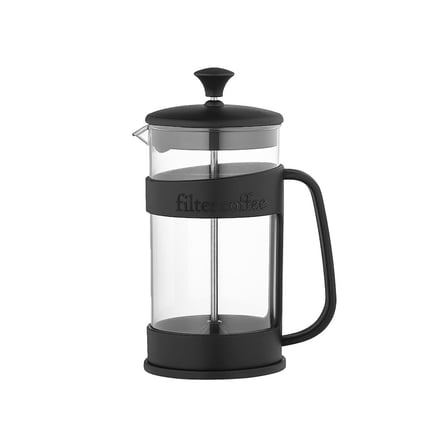 Qlux Barista L-00845 French Press 400 ml - Mika Kristal Hazneli Bitki Süzgeçli