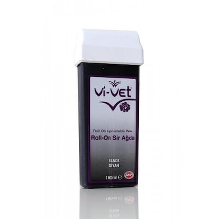 Vi-Vet Roll-On Siyah Kartuş Sir Ağda 100ml