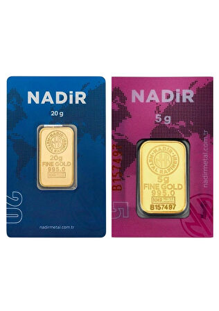 Tuğrul Kuyumculuk 25 Gram (20+5) 24 Ayar Külçe Altın IAR