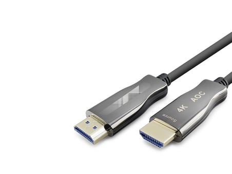 Fiber Optik Hdmi 2.0 Kablo 4K Uhd 60 Hz 50 M - Siyah HDX2059