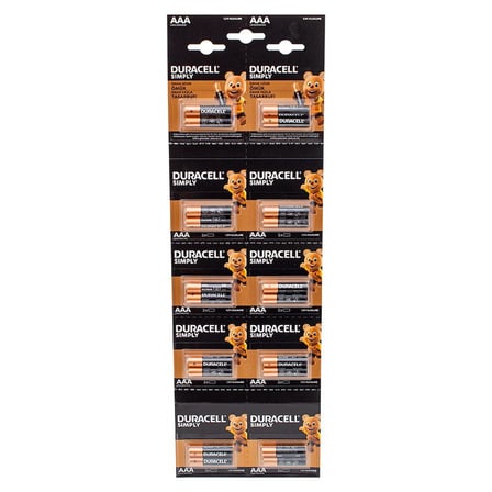 1.5V İnce AAA 20'li Alkalin Pil LR03/MN20