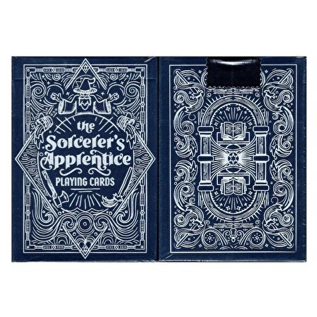 The Sorcerer's Apprentice Marked işaretli Mavi Oyun Kağıdı  iskambil Kartları