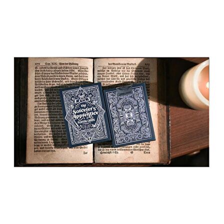 The Sorcerer's Apprentice Marked işaretli Mavi Oyun Kağıdı  iskambil Kartları