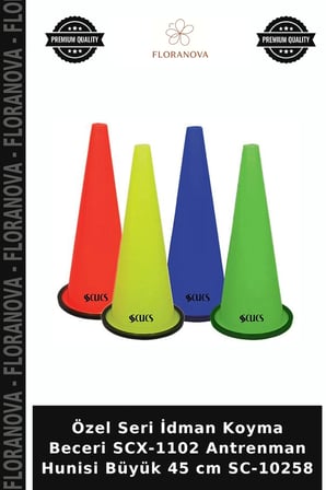Özel Seri İdman Koyma Beceri SCX-1102 Antrenman Hunisi Büyük 45 cm SC-10258