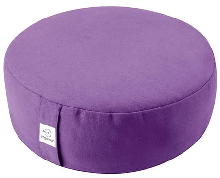 Özel Seri Woo Yoga YG-MY200 Purple Meditasyon Minderi Rahat Mor Zemin