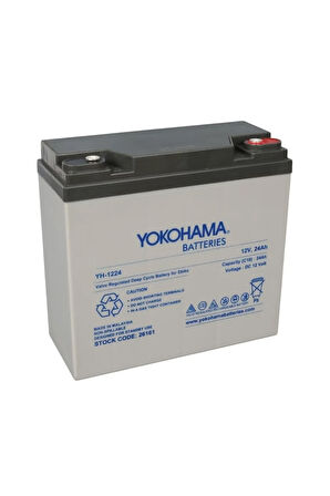 12V 24 AMPER DEEP CYCLE JEL AKÜ 4 LÜ SET 2025 ÜRETİMİ