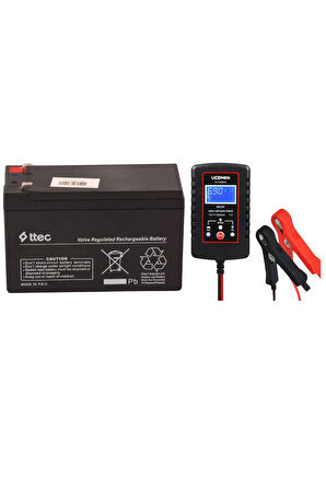 Pilsan Black Thunder Akülü Araba Çocuk Oyuncak Akülü Araba Uyumlu 12 Volt 7 Amper Akü VE 2 AH ŞARJ