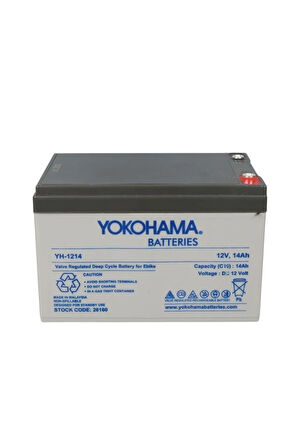 VOLTA ELEKTRİKLİ BİSİKLET İÇİN AKÜ SETİ 4 LÜ 12V 14AH JEL AKÜ KALİTELİ