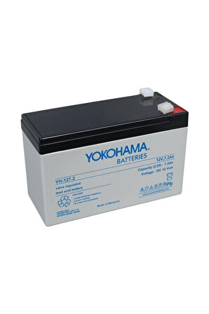 12V 7.2AH BAKIMSIZ KURU AKÜ VE 1 AMPER ŞARJ ALETİ
